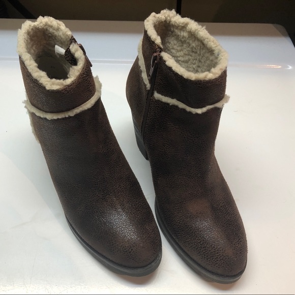 Born In California ankle boots with faux fur - Picture 5 of 5
